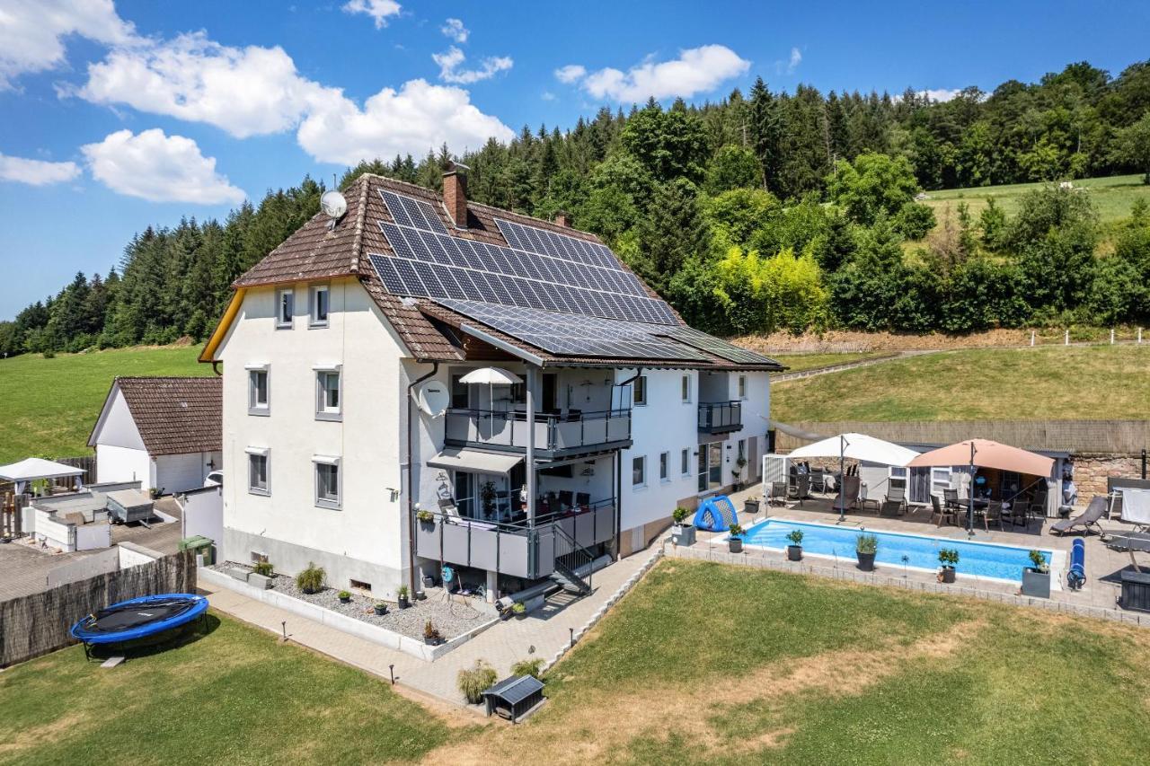 Ferienwohnung Geisbergblick 塞尔巴赫 外观 照片